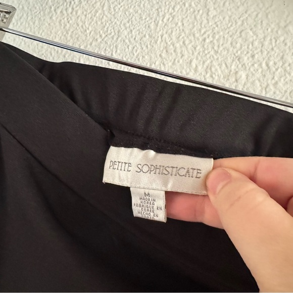 Petite Sophisticate Chic Maxi Skirt Elegant Retro Wrap Slit Medium - Picture 7 of 13